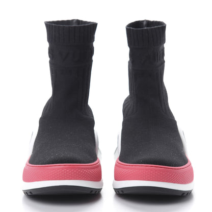 Louis Vuitton Stretch Textile LV Archlight Sneaker Boots 38 Fuchsia Black 2 of 8