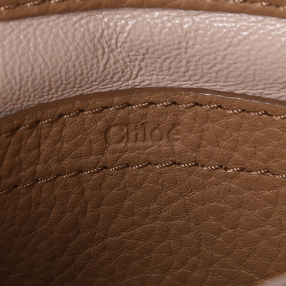 Chloe Metallic Calfskin Mini Marcie Round Crossbody Bag Gold 6 of 11
