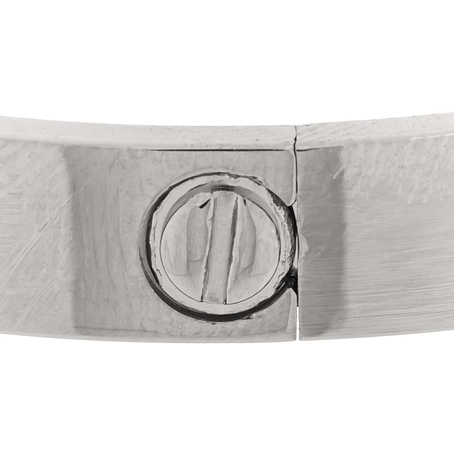 Cartier 18K White Gold LOVE Bracelet 17 5 of 5