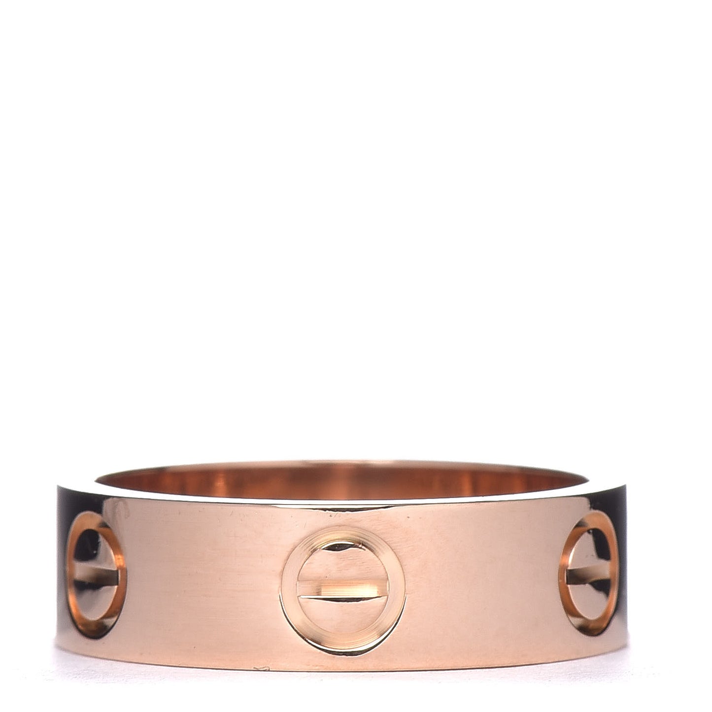 18K Pink Gold 5.5mm LOVE Ring 51 5.75