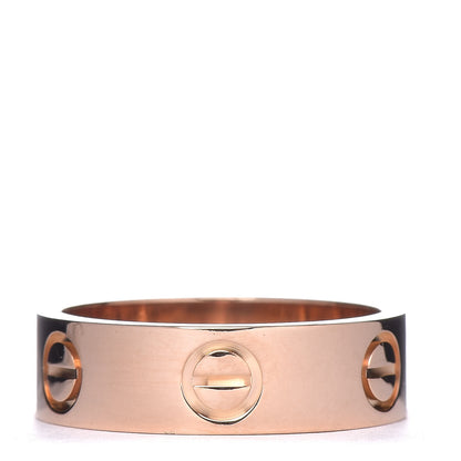 Cartier 18K Pink Gold 5.5mm LOVE Ring 51 5.75 3 of 5