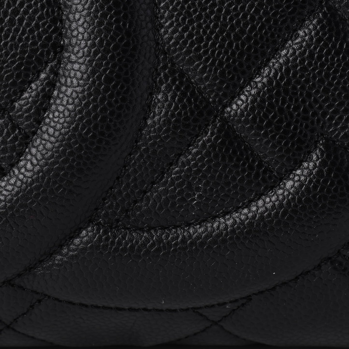 Caviar Quilted CC Timeless Soft Tote Black
