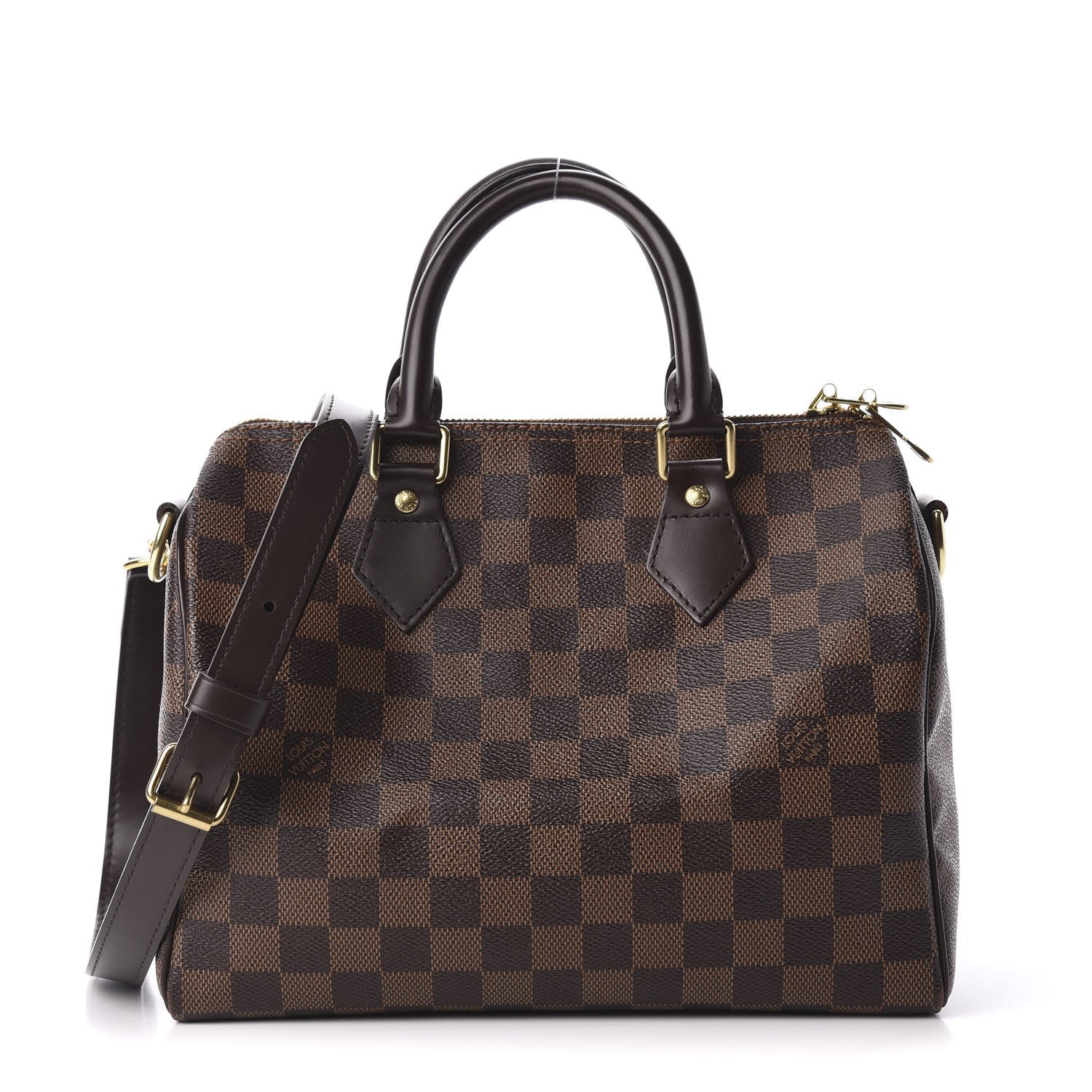 Louis Vuitton Damier Ebene Speedy Bandouliere 25 2 of 9