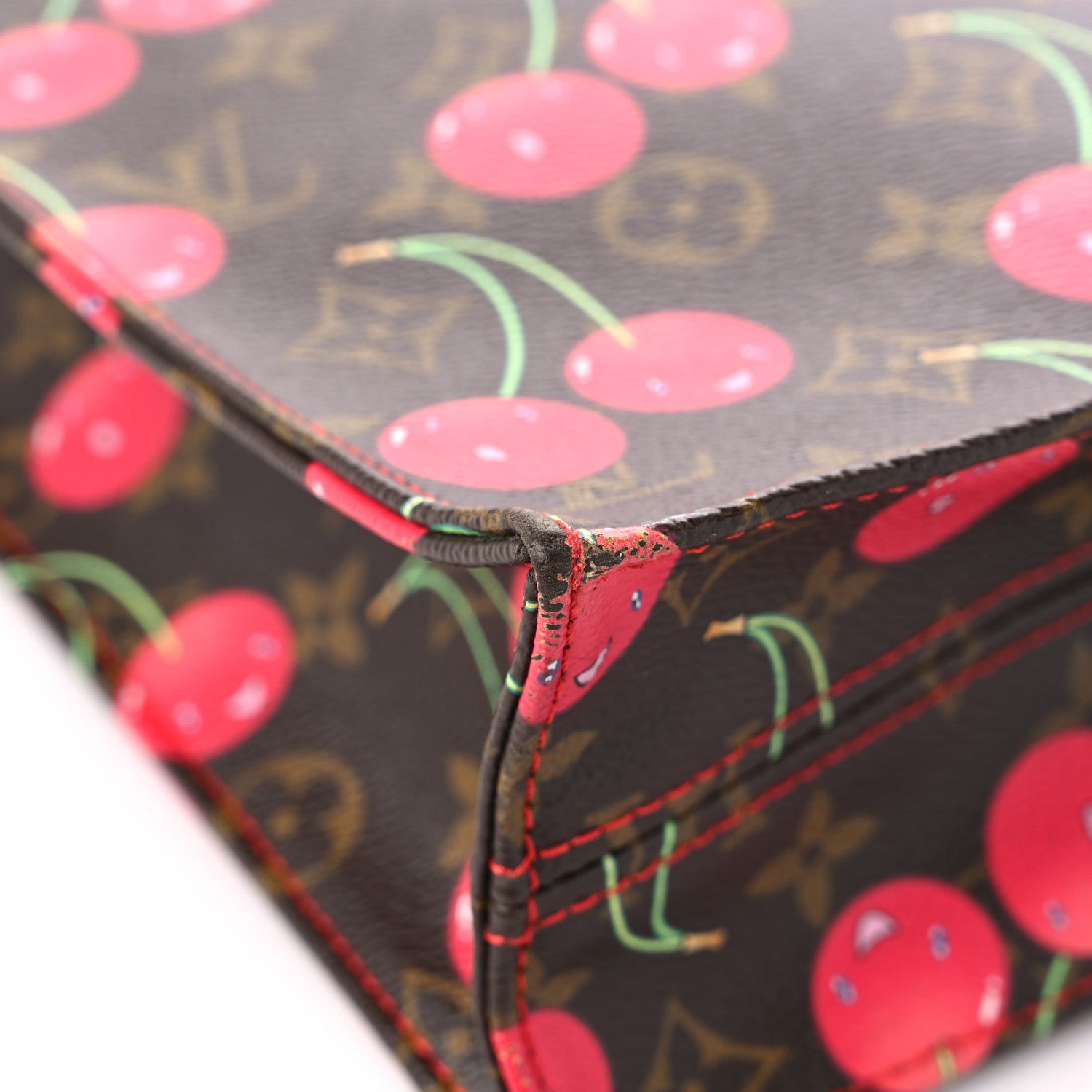 Louis Vuitton Monogram Cerises Sac Plat 7 of 16