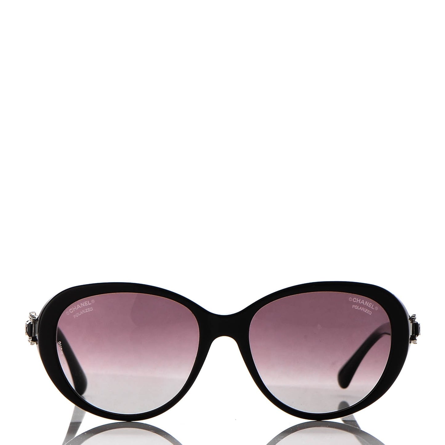Pearl Crystal Bijoux Sunglasses 5337 Burgundy