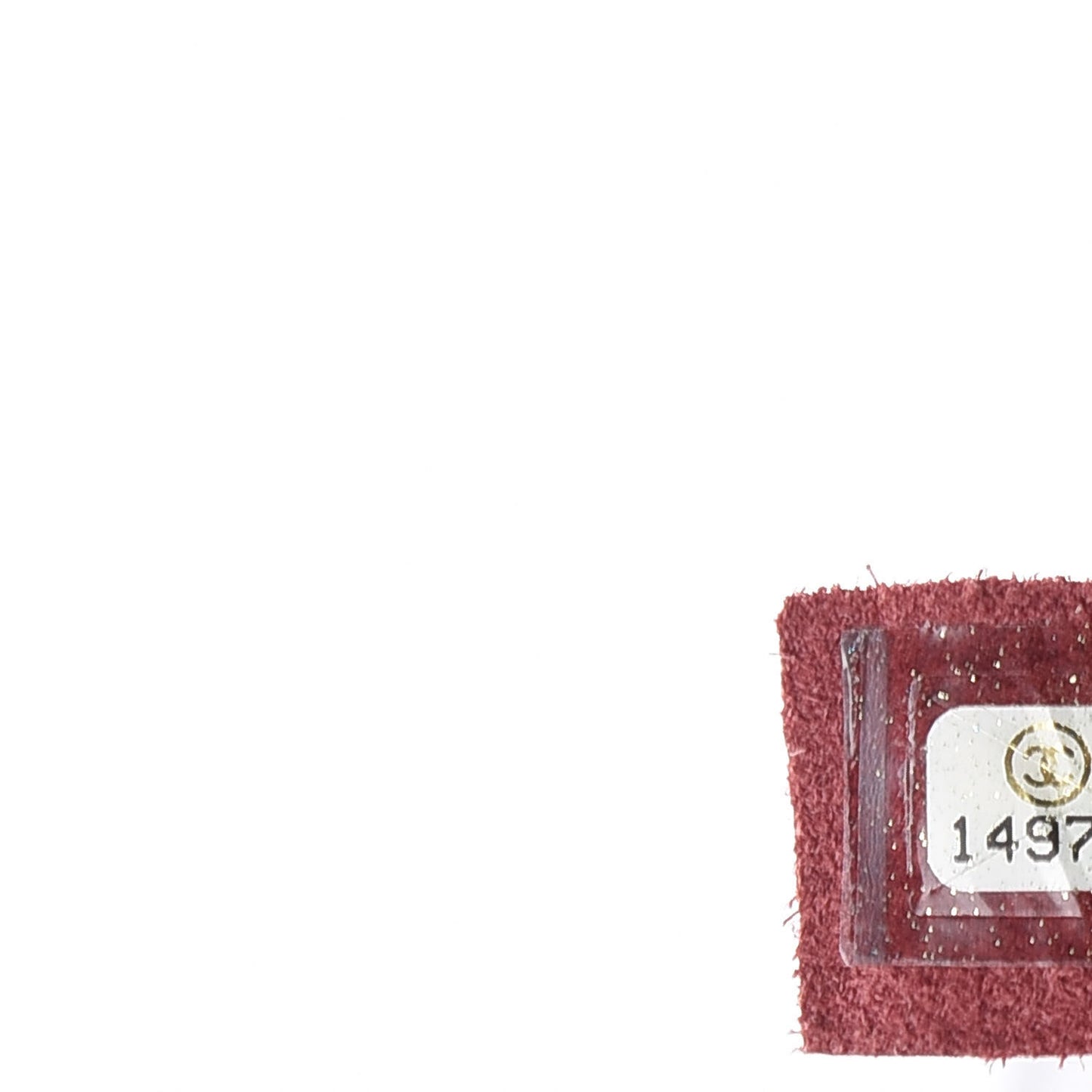 Caviar Large Half Moon Flap Taupe