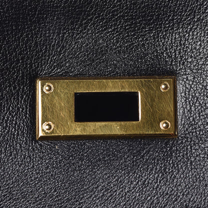 Hermes Veau Gulliver Kelly Retourne 35 Black 18 of 37