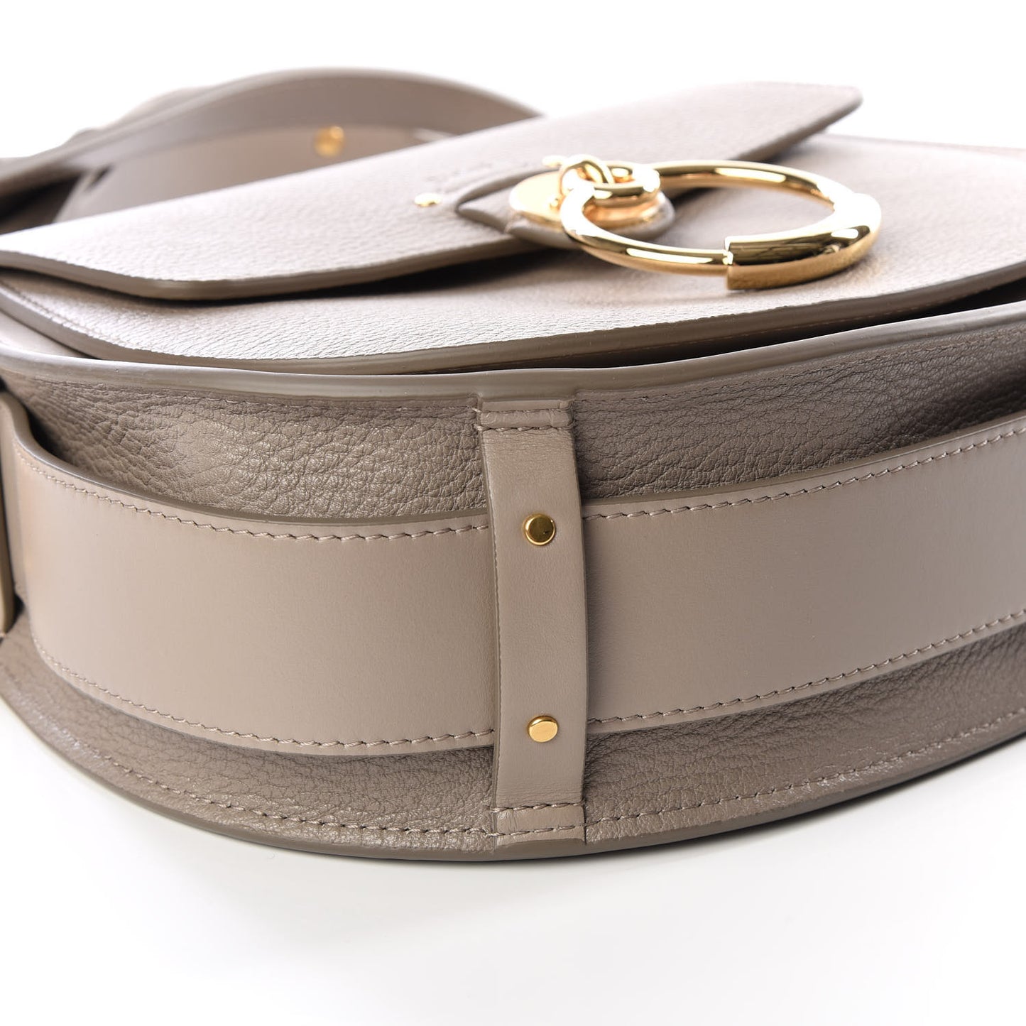 Calfskin Large Tess Bag Motty Grey