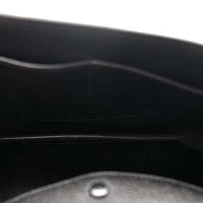 Hermes Chevre Mysore Verrou Clutch Black 5 of 11
