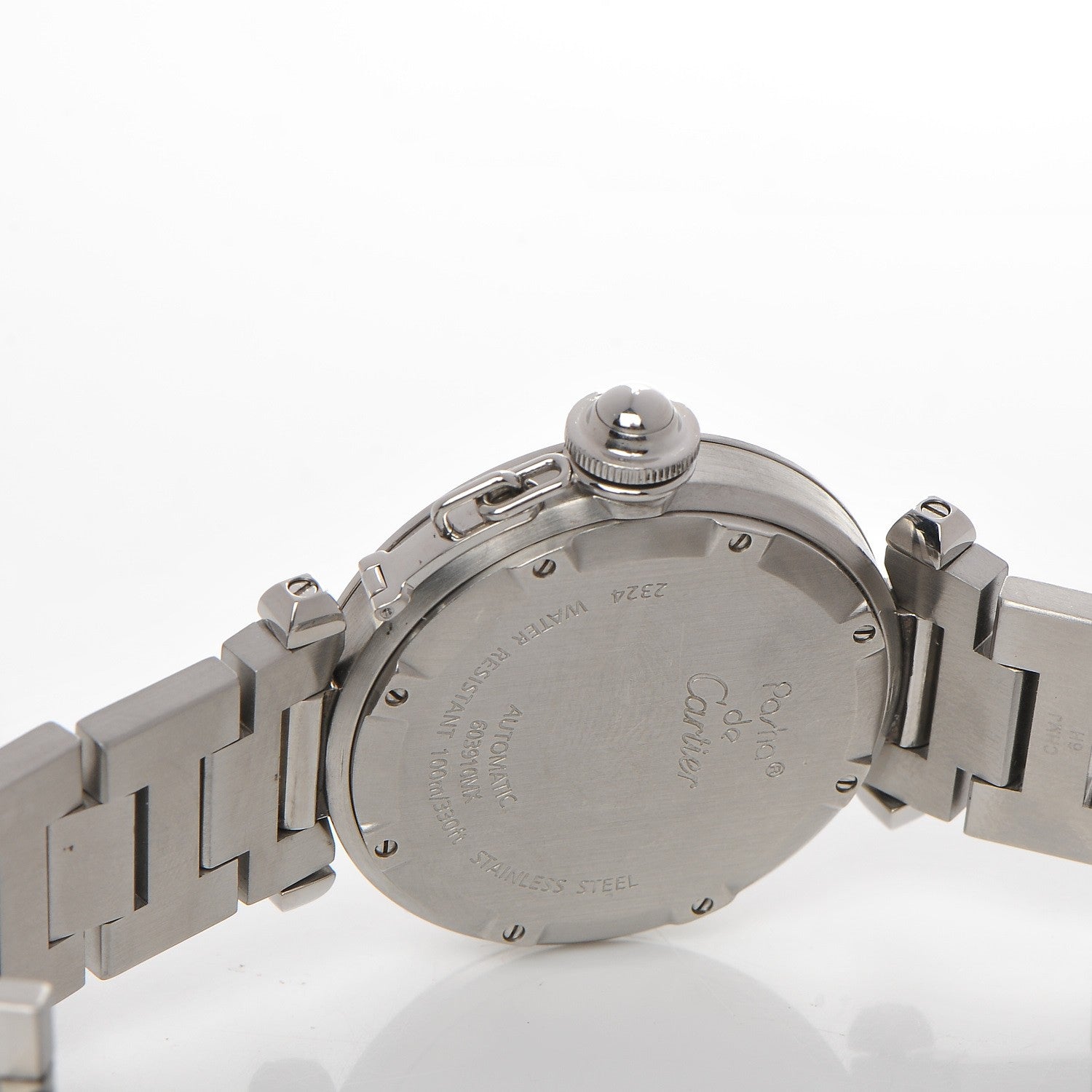 Cartier Stainless Steel 35mm Pasha C Automatic Watch 5 of 7