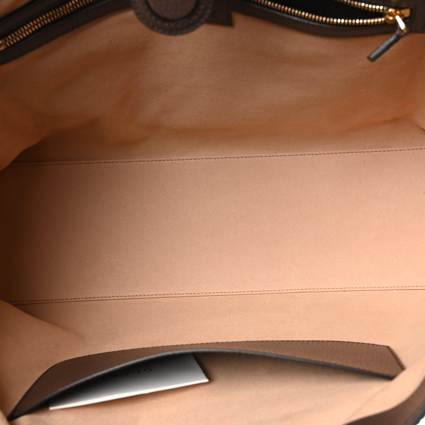 GG Supreme Monogram Medium Ophidia Shopping Tote Brown