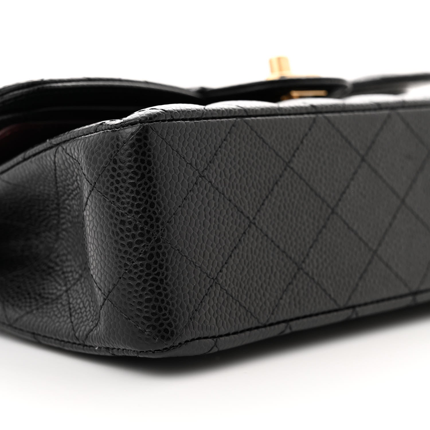 Chanel Caviar Quilted Small Double Flap Black 9 of 11
