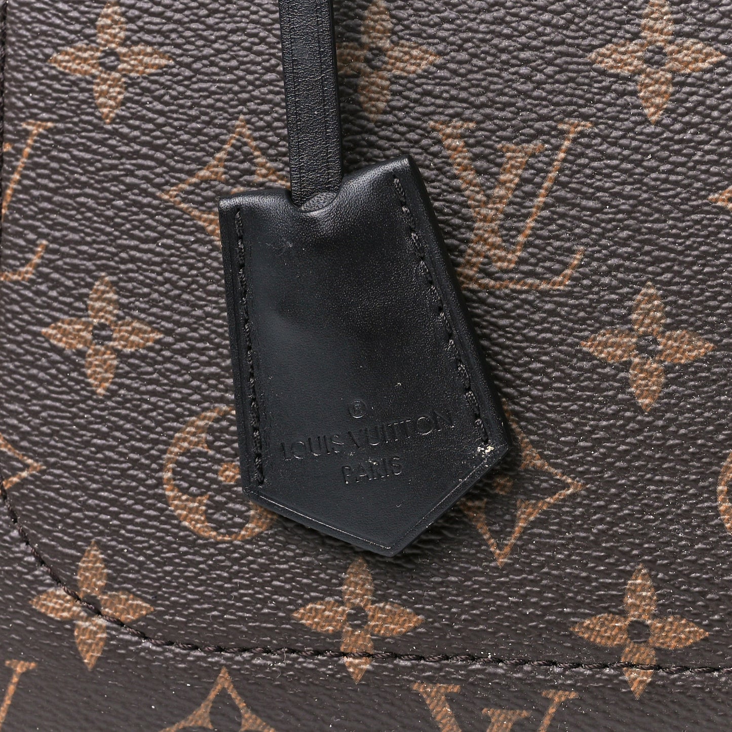 Monogram Flower Tote Black
