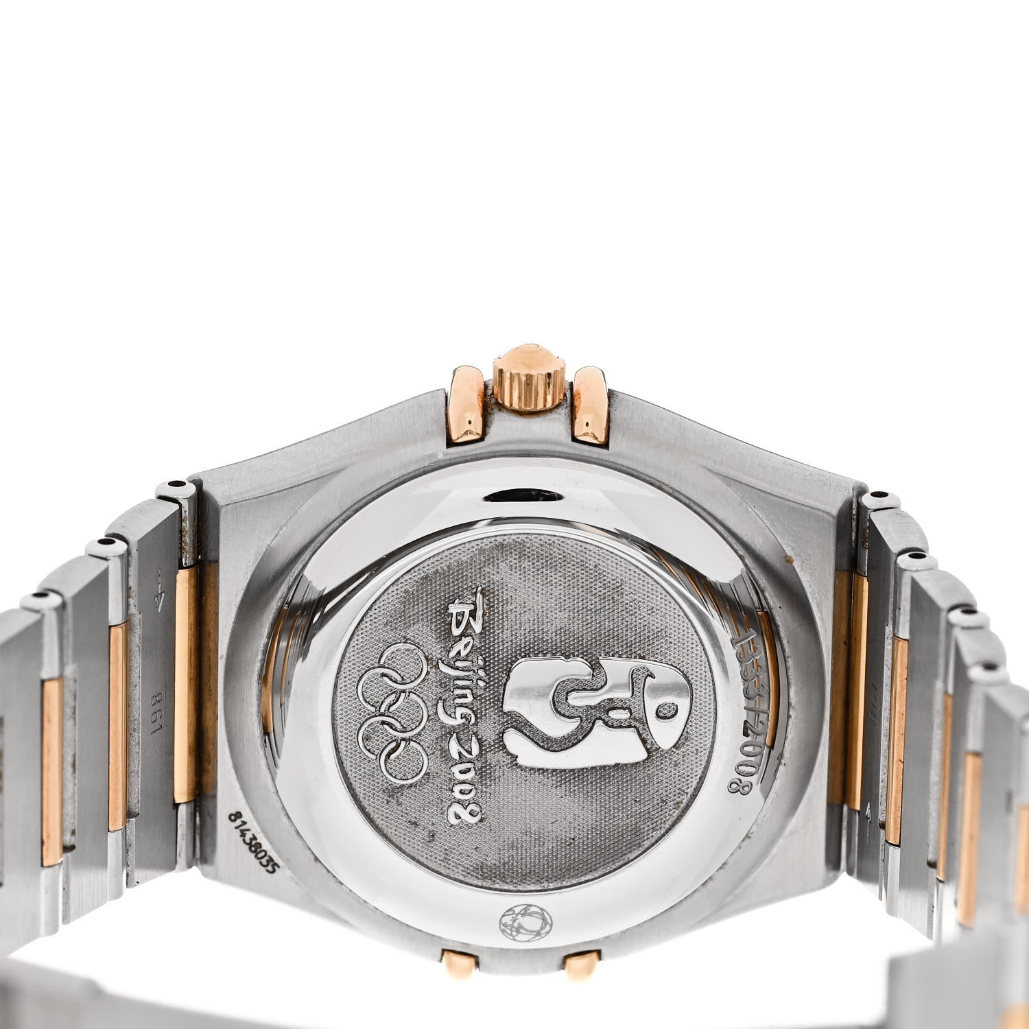 Omega Stainless Steel 18K Red Gold Diamond 35mm Constellation Co-Axial Automatic Watch 111.20.36.20.52.001 4 of 4