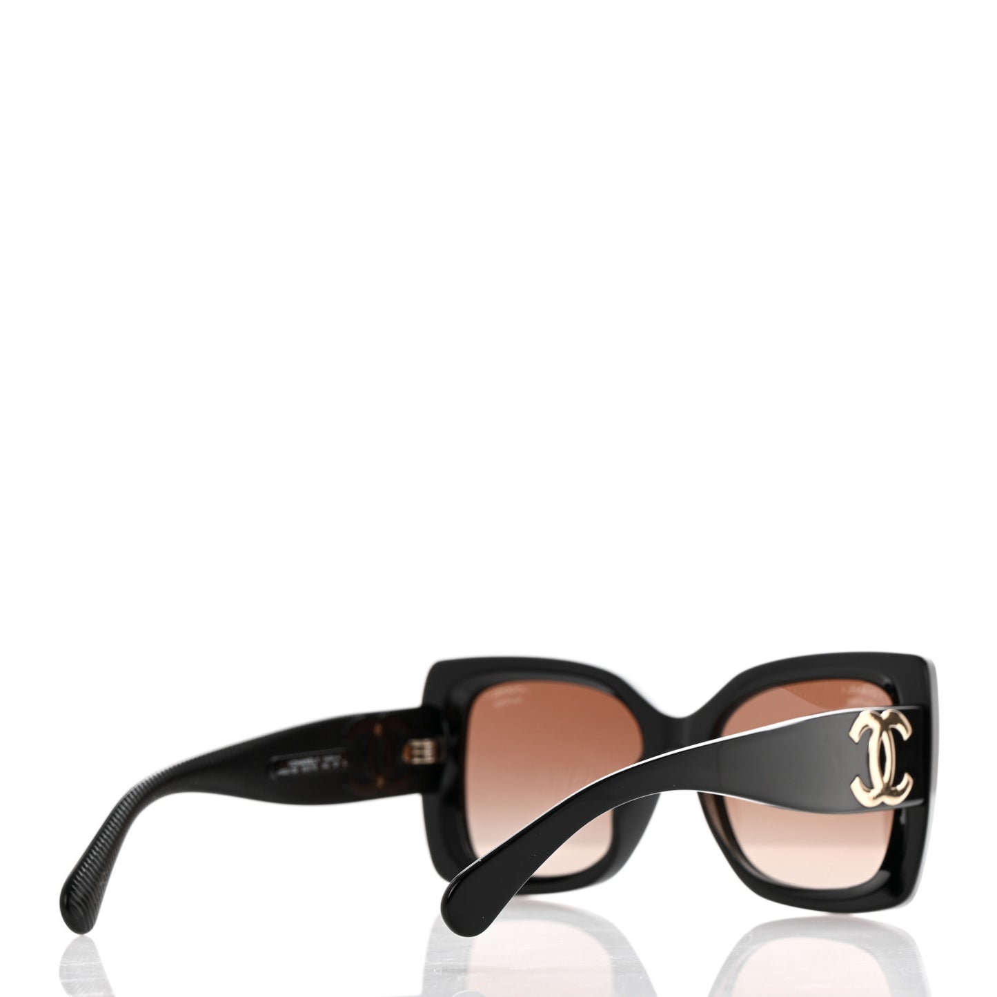 Square Polarized CC Sunglasses 5494-A Black