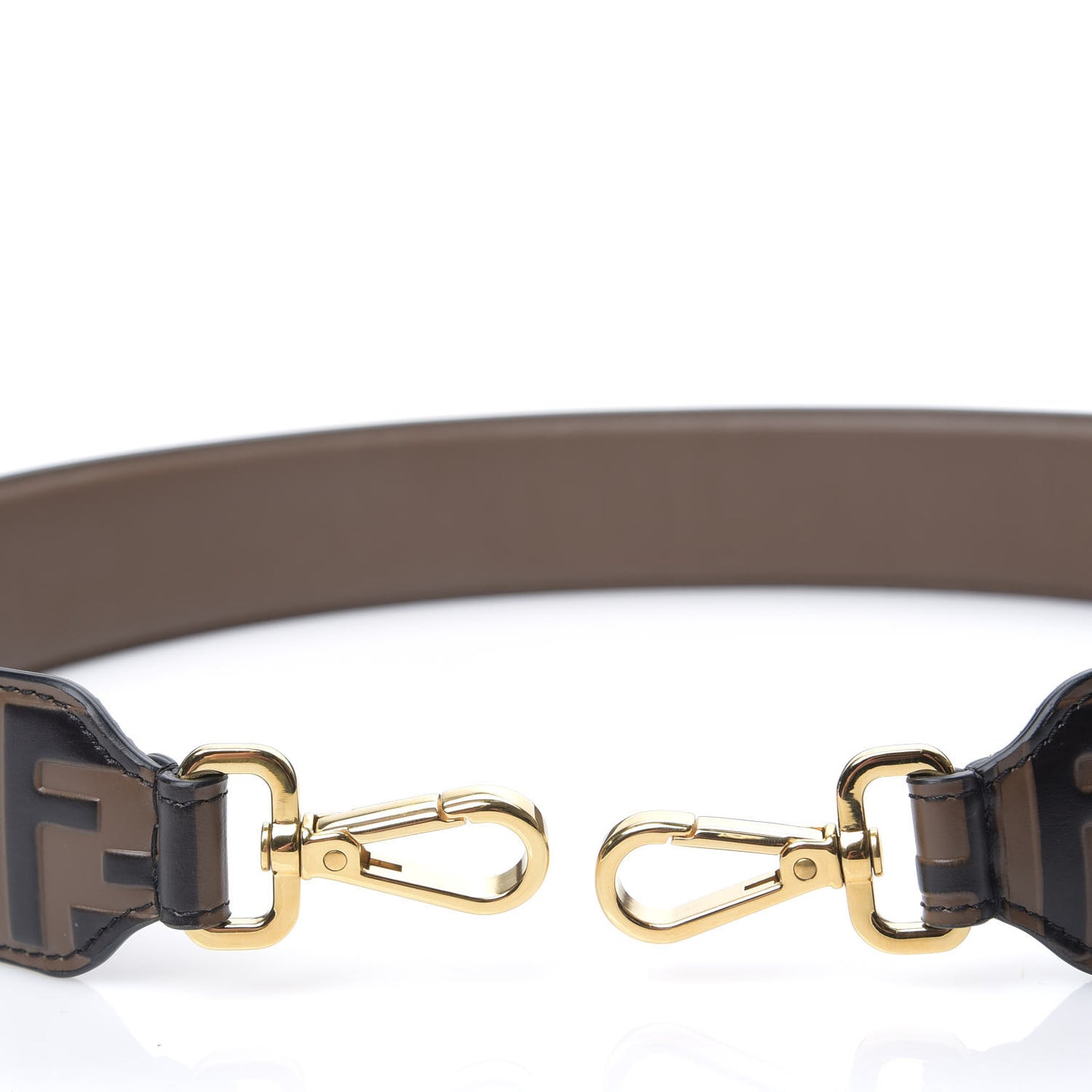 Vitello Century Bi-Color FF 1974 Embossed Strap You Maya Black