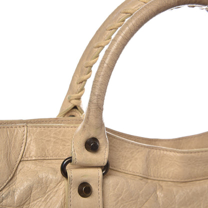 Balenciaga Agneau Classic Hardware City Praline 14 of 17