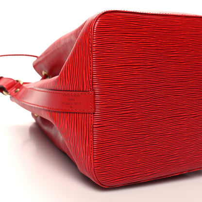 Louis Vuitton Epi Petit Noe Red 8 of 9