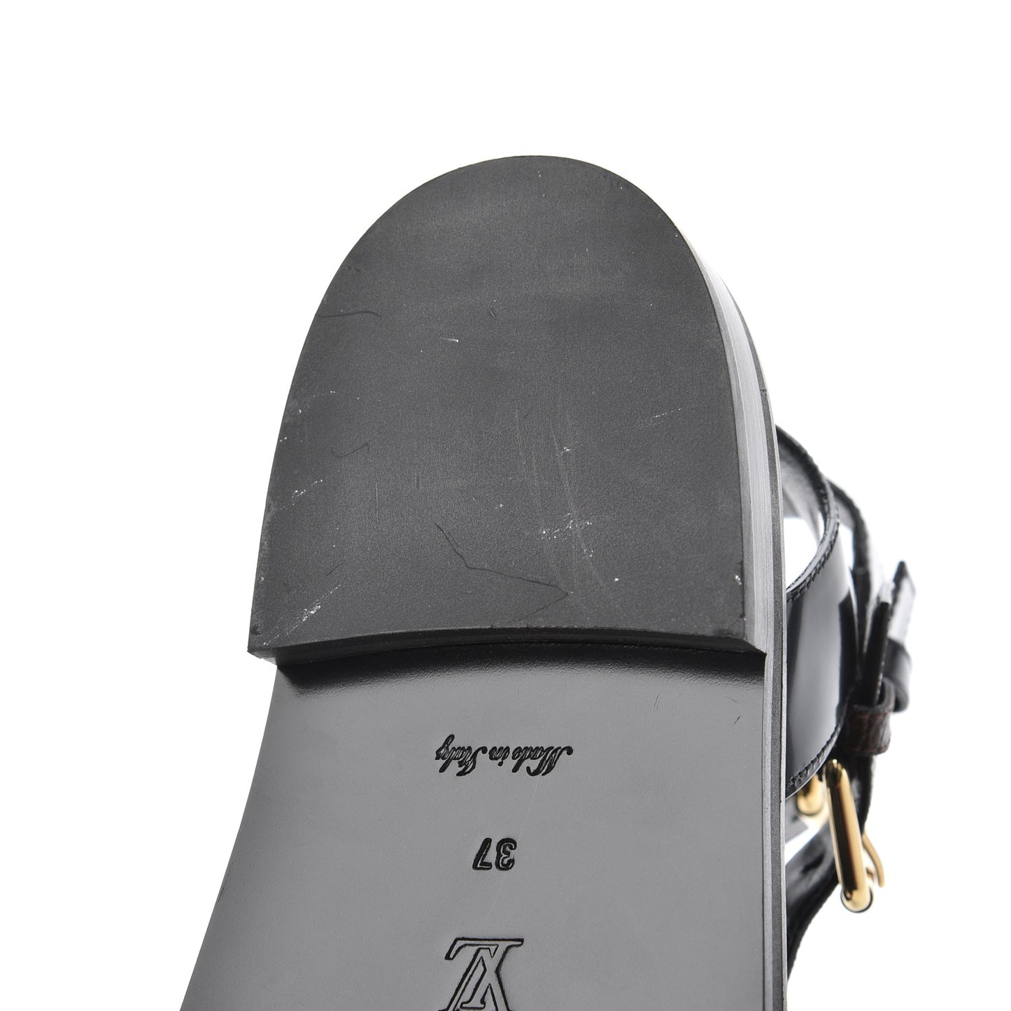 Monogram Crossroad Comfort Sandals 37 Black