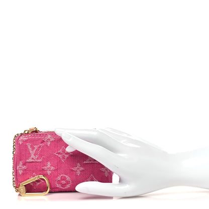 Louis Vuitton Denim Trousse Speedy Fuchsia 2 of 8