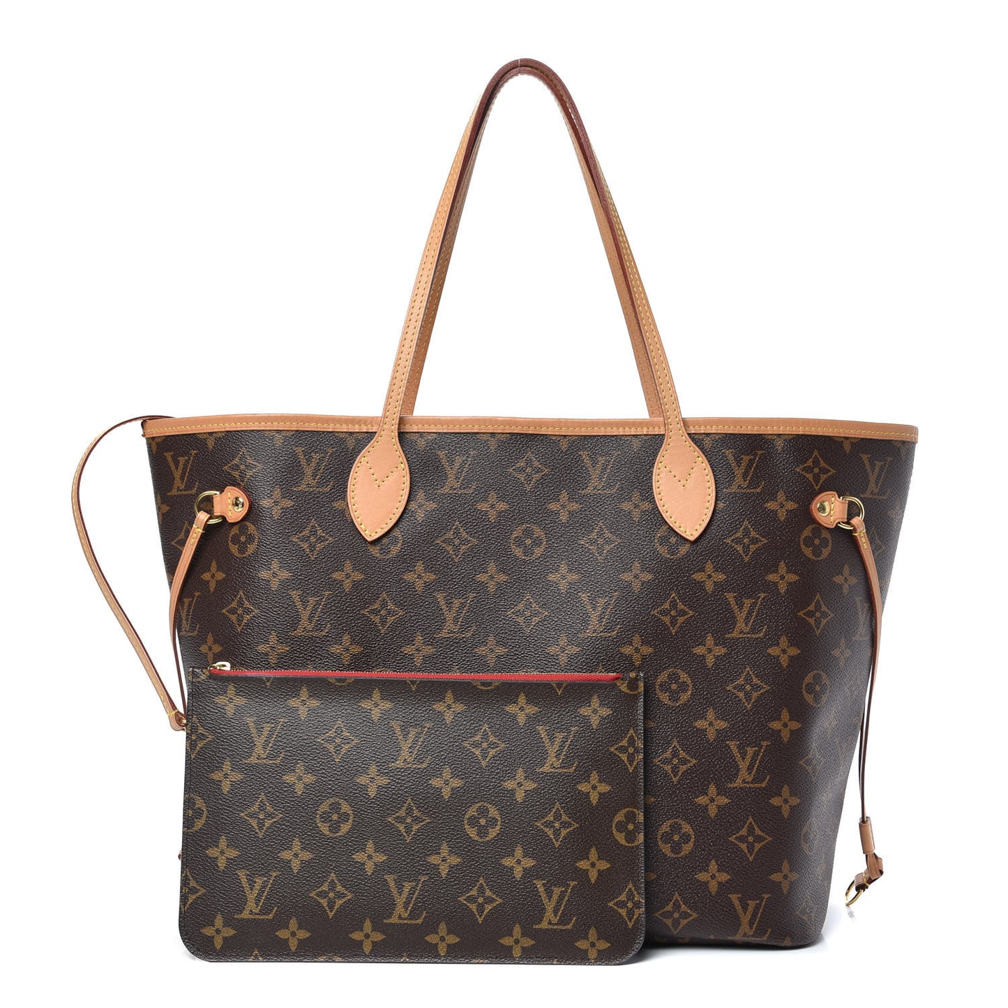 Monogram Neo Neverfull MM Cherry
