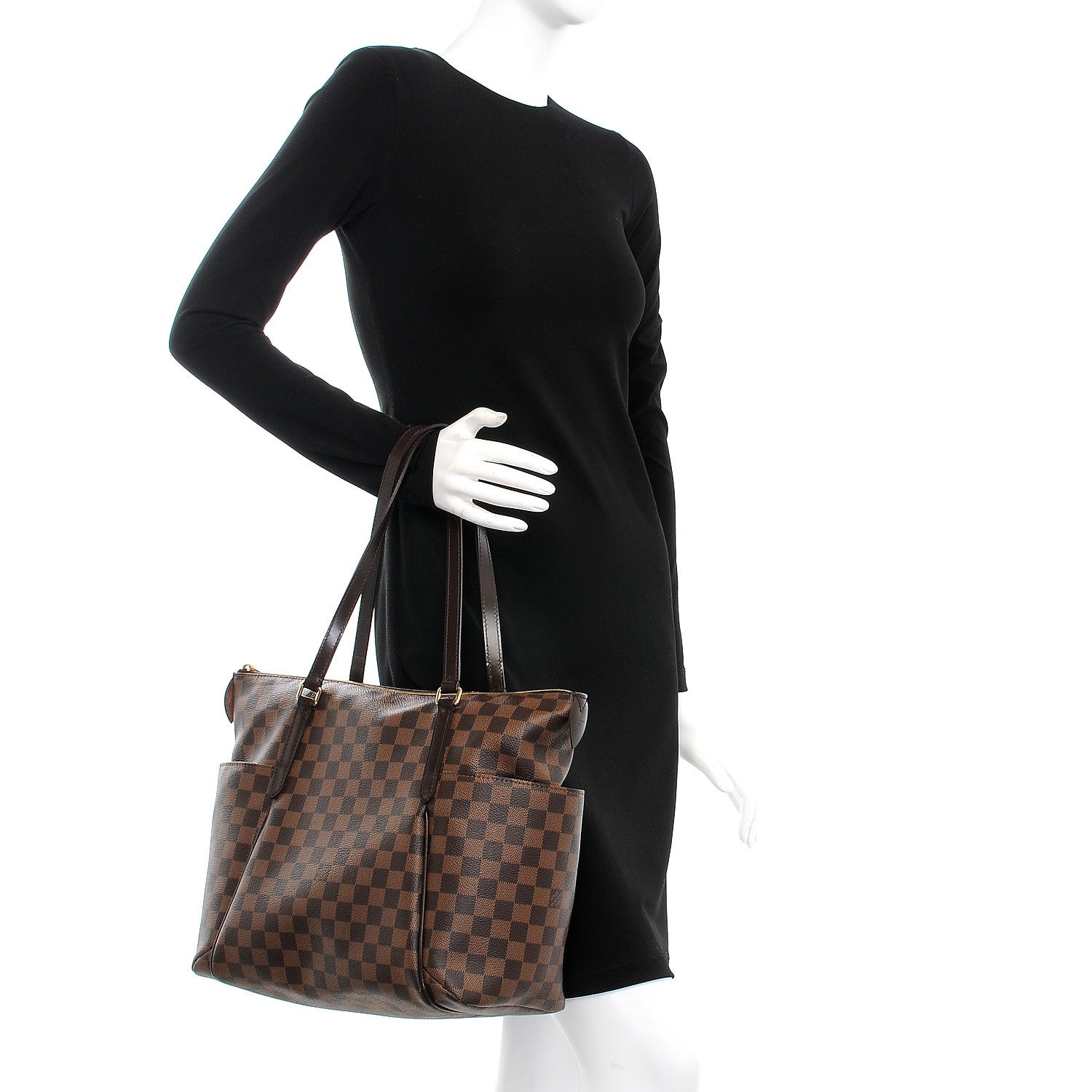 Louis Vuitton Damier Ebene Totally MM 2 of 7