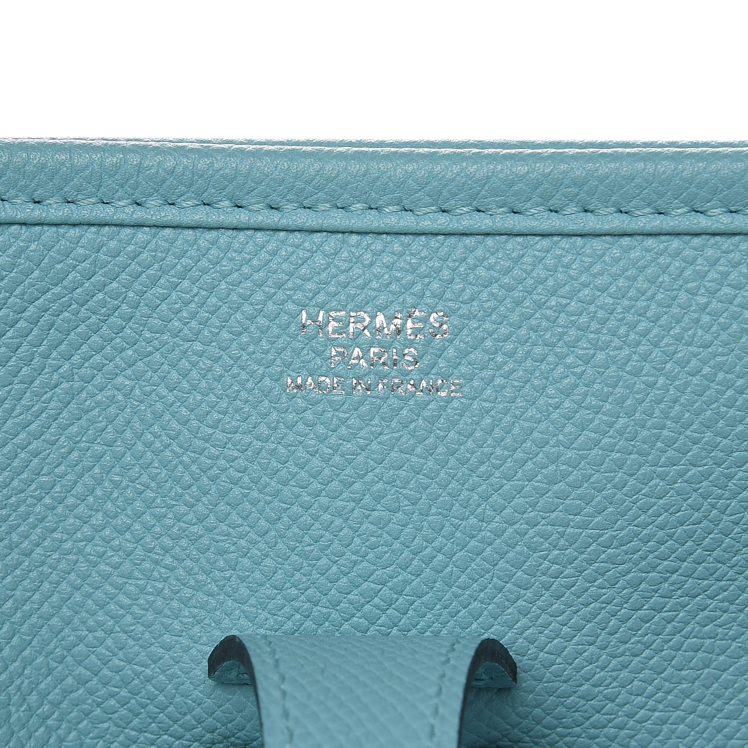 Hermes Epsom Evelyne III PM Bleu Atoll 6 of 9