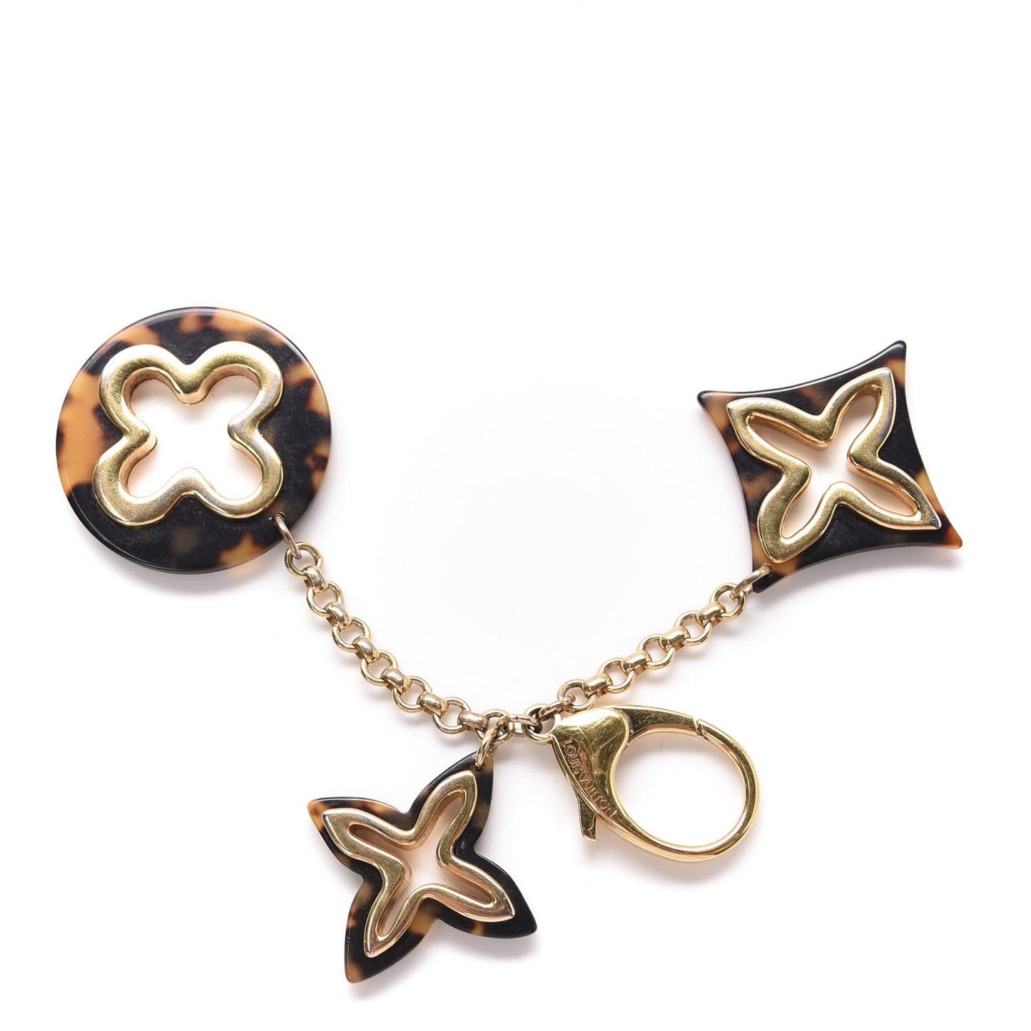 Insolence Bag Charm Ecaille