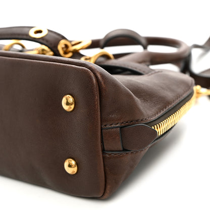 Miu Miu Nappa Aviator Small Aventure Bag Radica 9 of 9