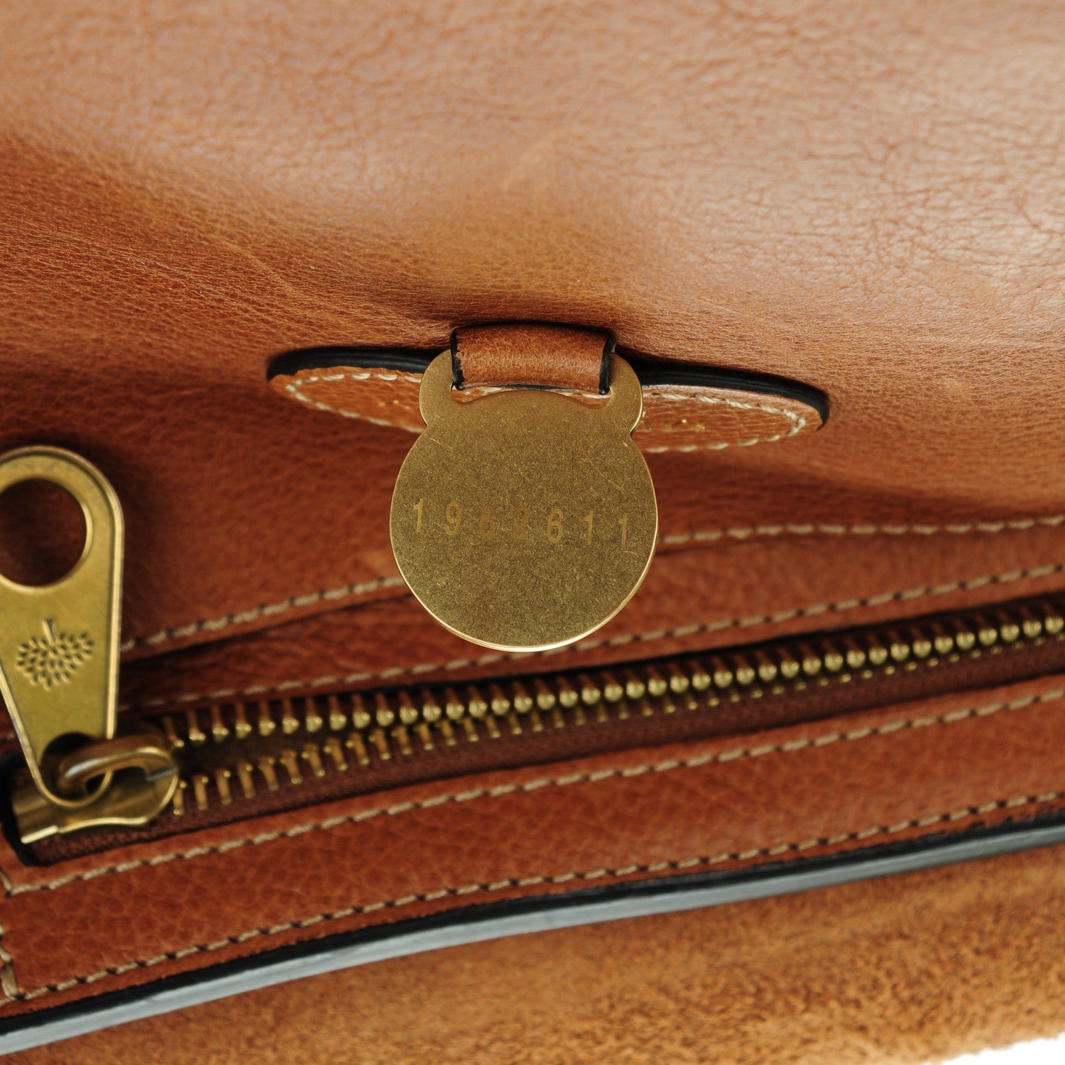 Mulberry Natural Leather Oversized Bayswater Oak 7 of 11