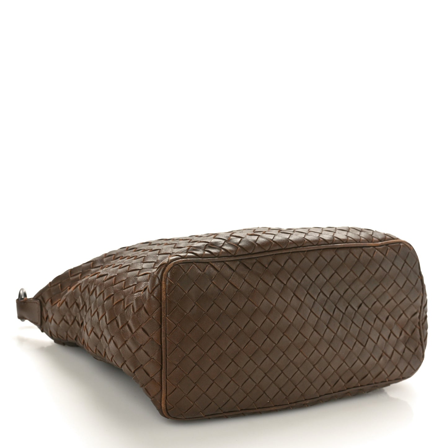 Nappa Intrecciato Ciambrino Bag Brown