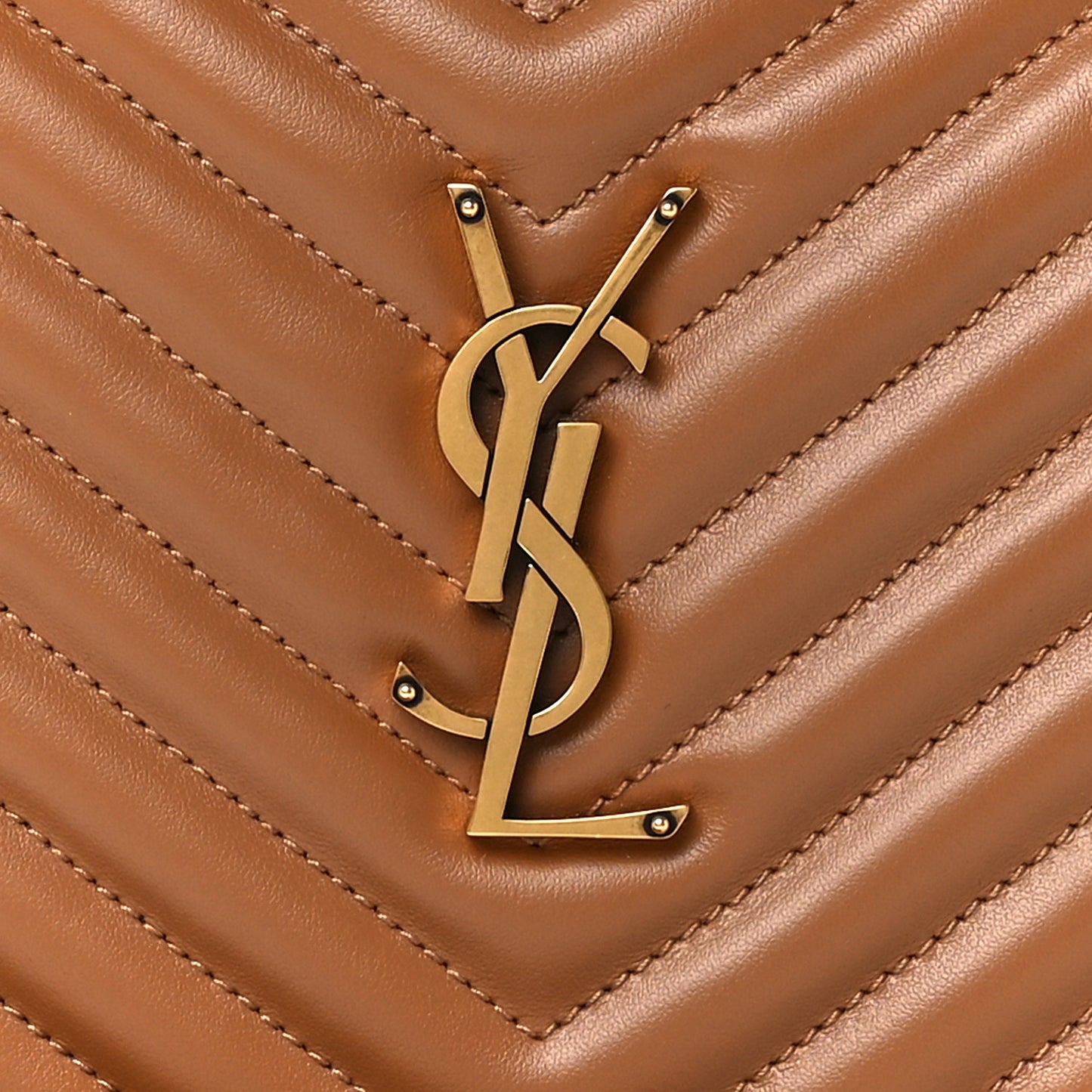 Calfskin Matelasse Monogram Lou Camera Bag Cinnamon