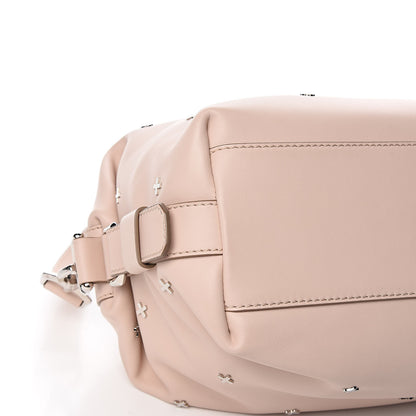 Givenchy Waxed Calfskin Small Metal Cross Nightingale Nude Pink 8 of 10