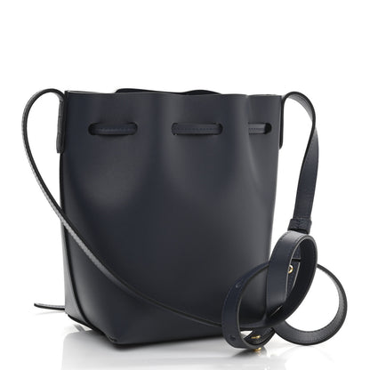 Mansur Gavriel Calfskin Mini Bucket Bag Blu 3 of 9