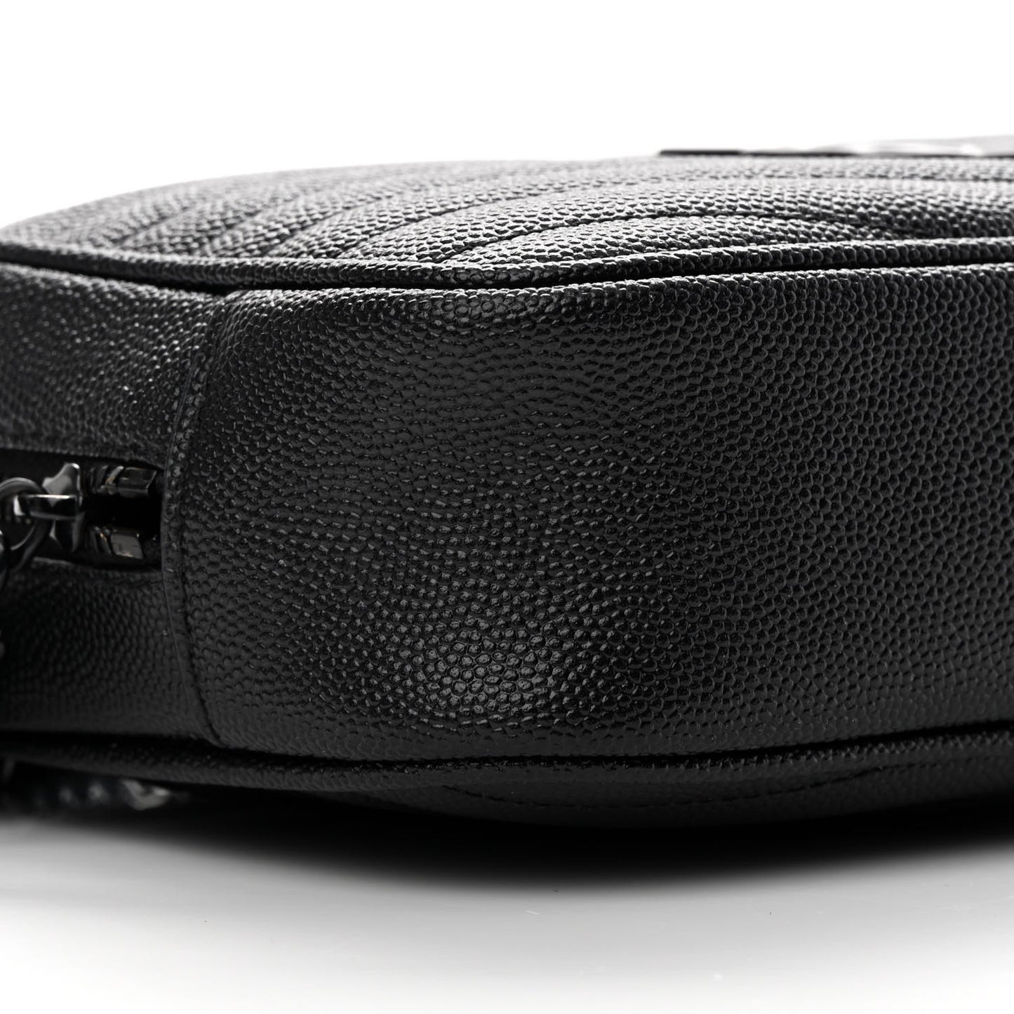 Grain De Poudre Matelasse Monochrome Monogram Mini Lou Camera Bag Black