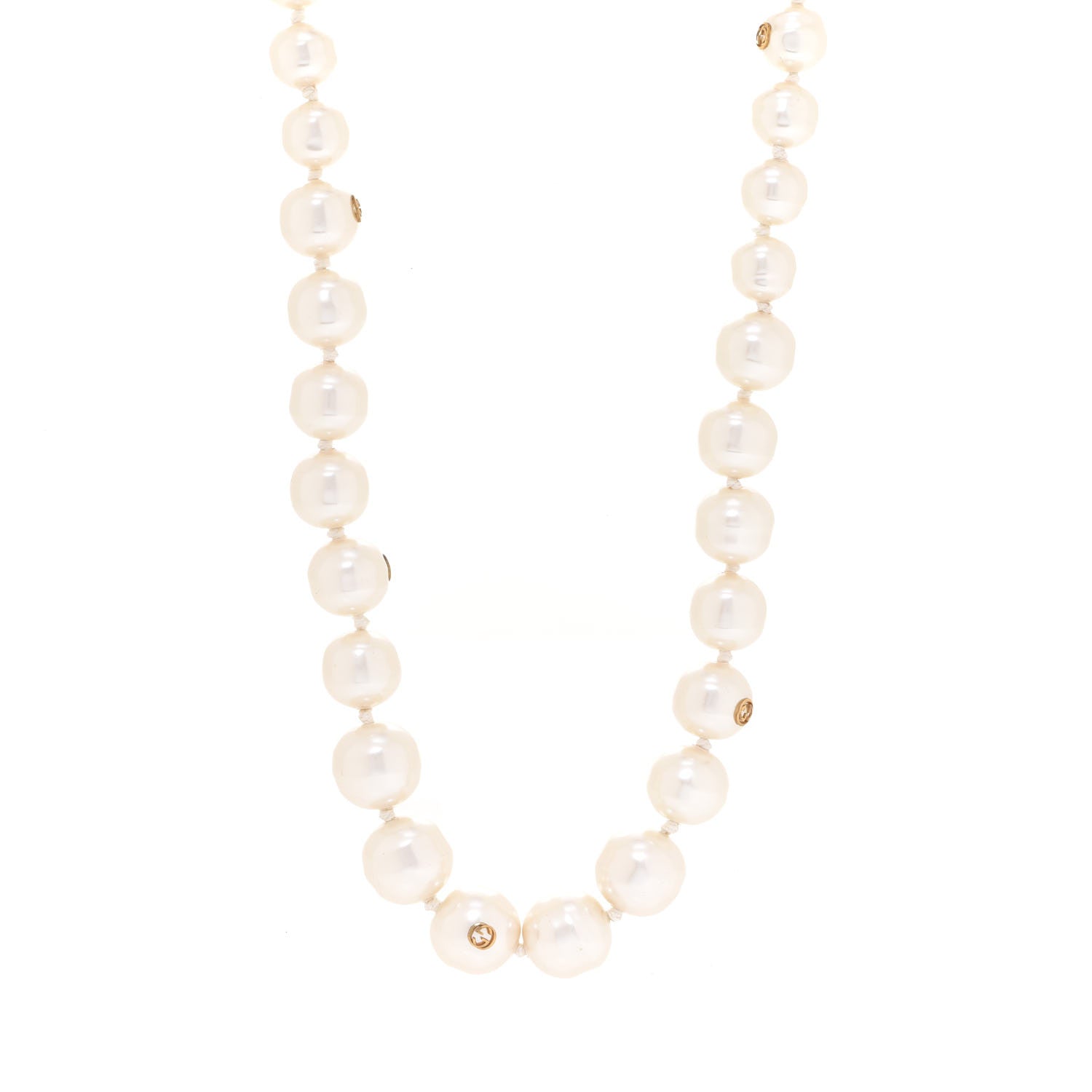 Gucci Pearl GG Sylvie Necklace 1 of 6
