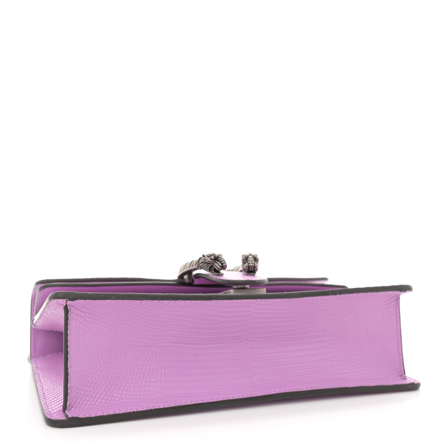 Lizard Small Dionysus Shoulder Bag Pink