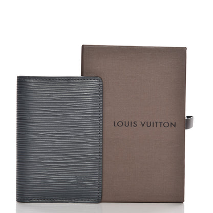 Louis Vuitton Epi Pocket Organizer Blue Nuit 7 of 7