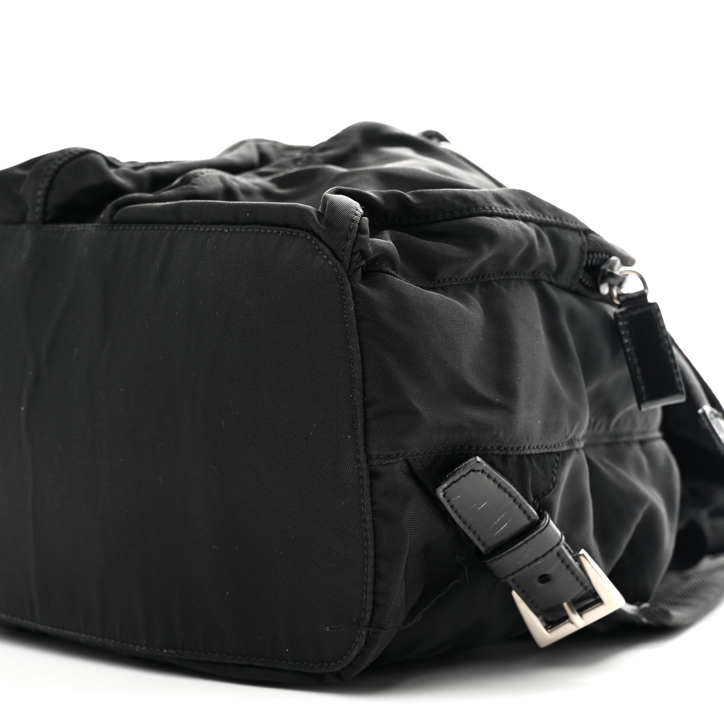 Nylon Vela Medium Backpack Black