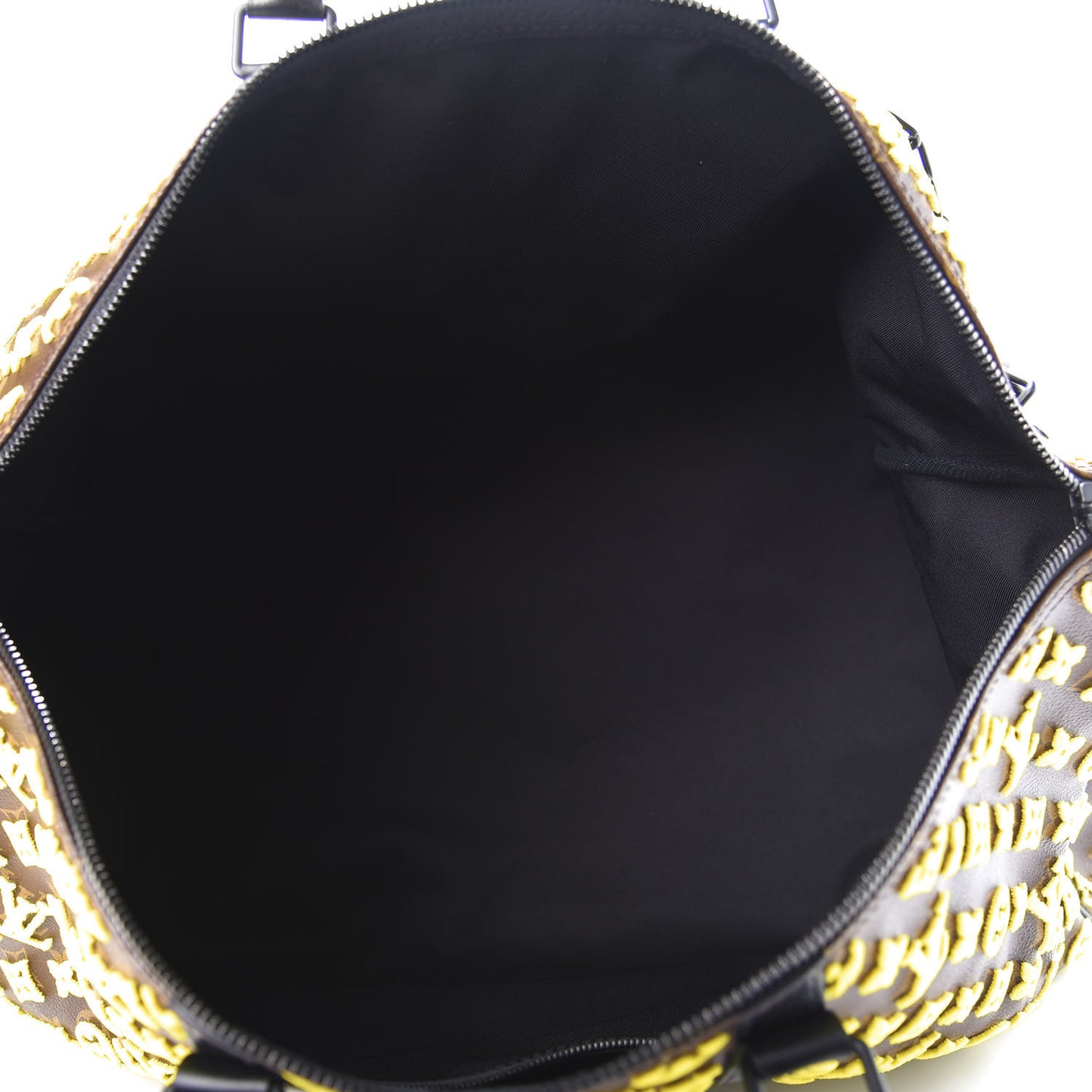 Monogram Tuffetage Keepall Triangle Bandouliere 50 Jaune
