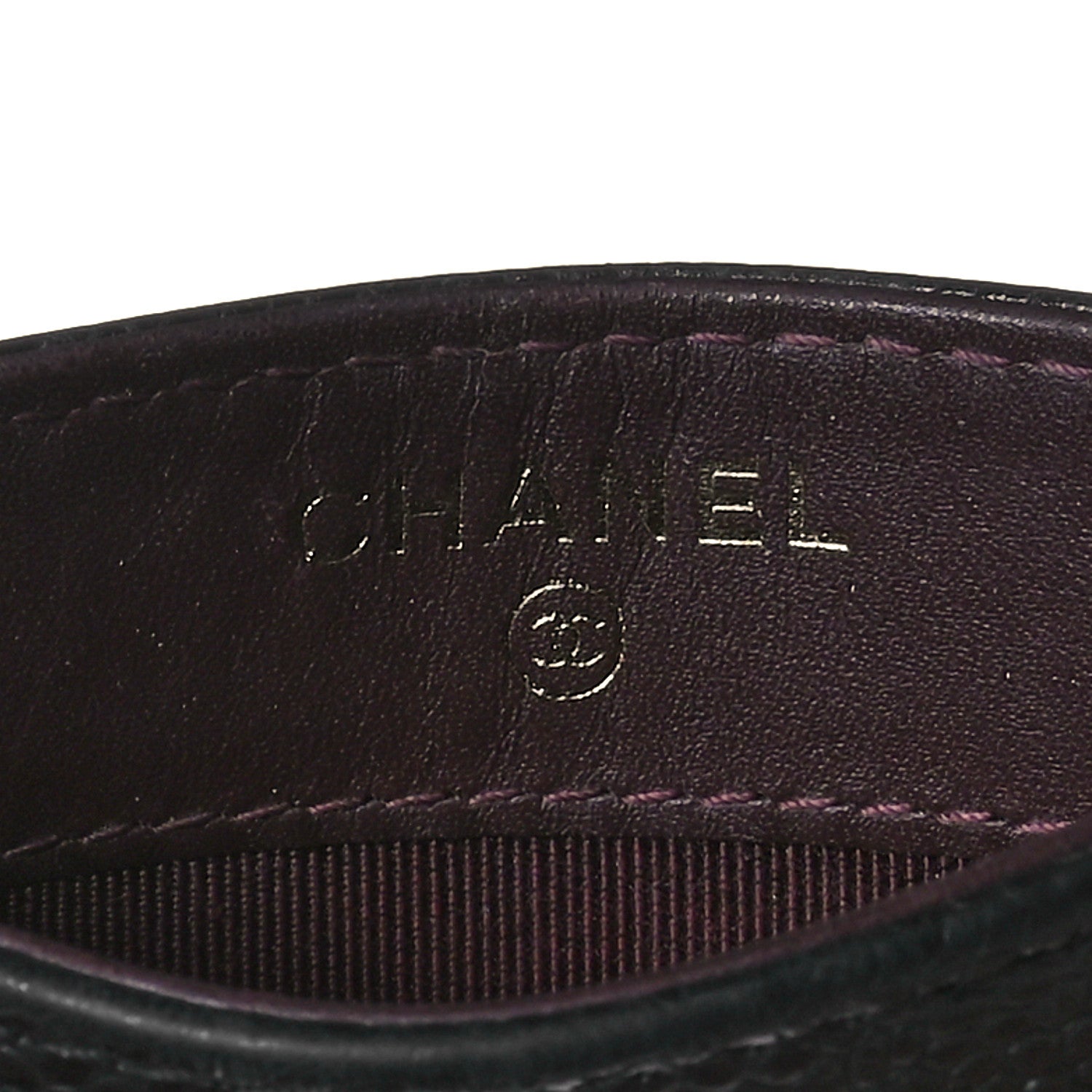 Chanel Caviar Quilted Card Holder Black 7 of 10