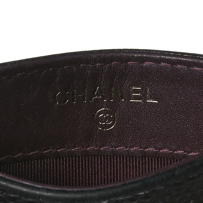 Chanel Caviar Quilted Card Holder Black 7 of 10