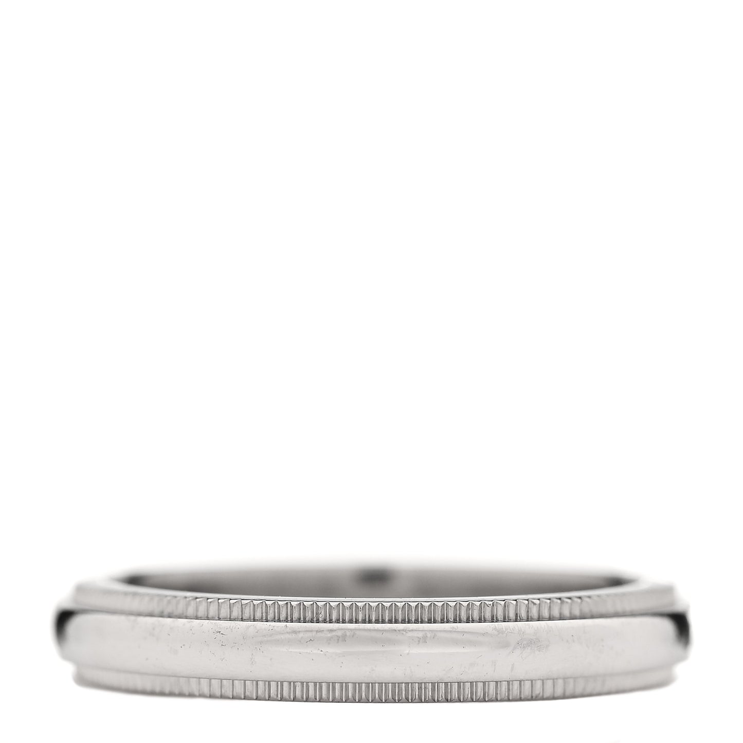 Platinum 3mm Together Milgrain Wedding Band Ring  51 5.75