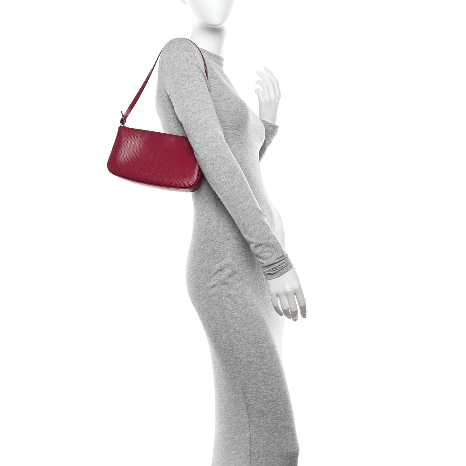 Louis Vuitton Epi Pochette Accessories NM Fuchsia 2 of 12