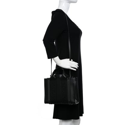 Chloe Calfskin Small Woody Tote Black 2 of 13