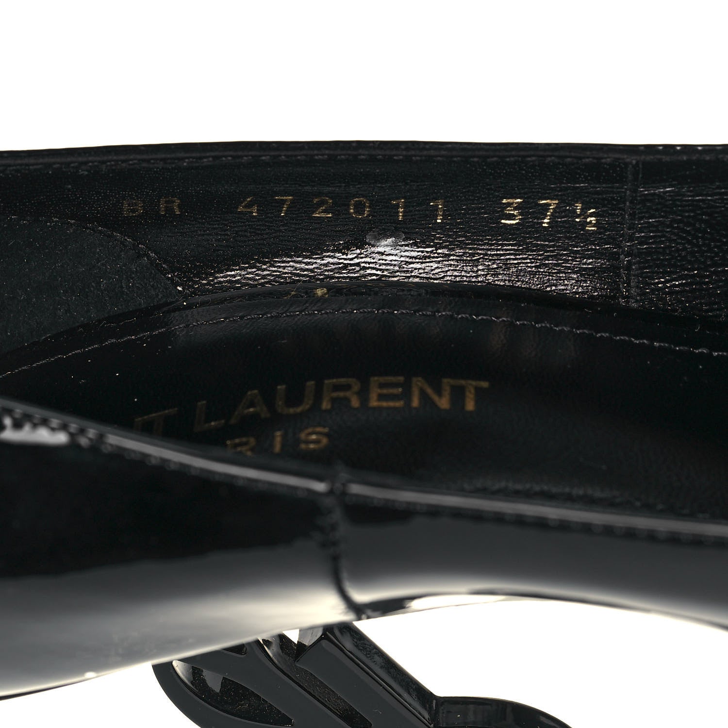 Saint Laurent Patent Opyum 110 Pumps 37.5 Black 8 of 8