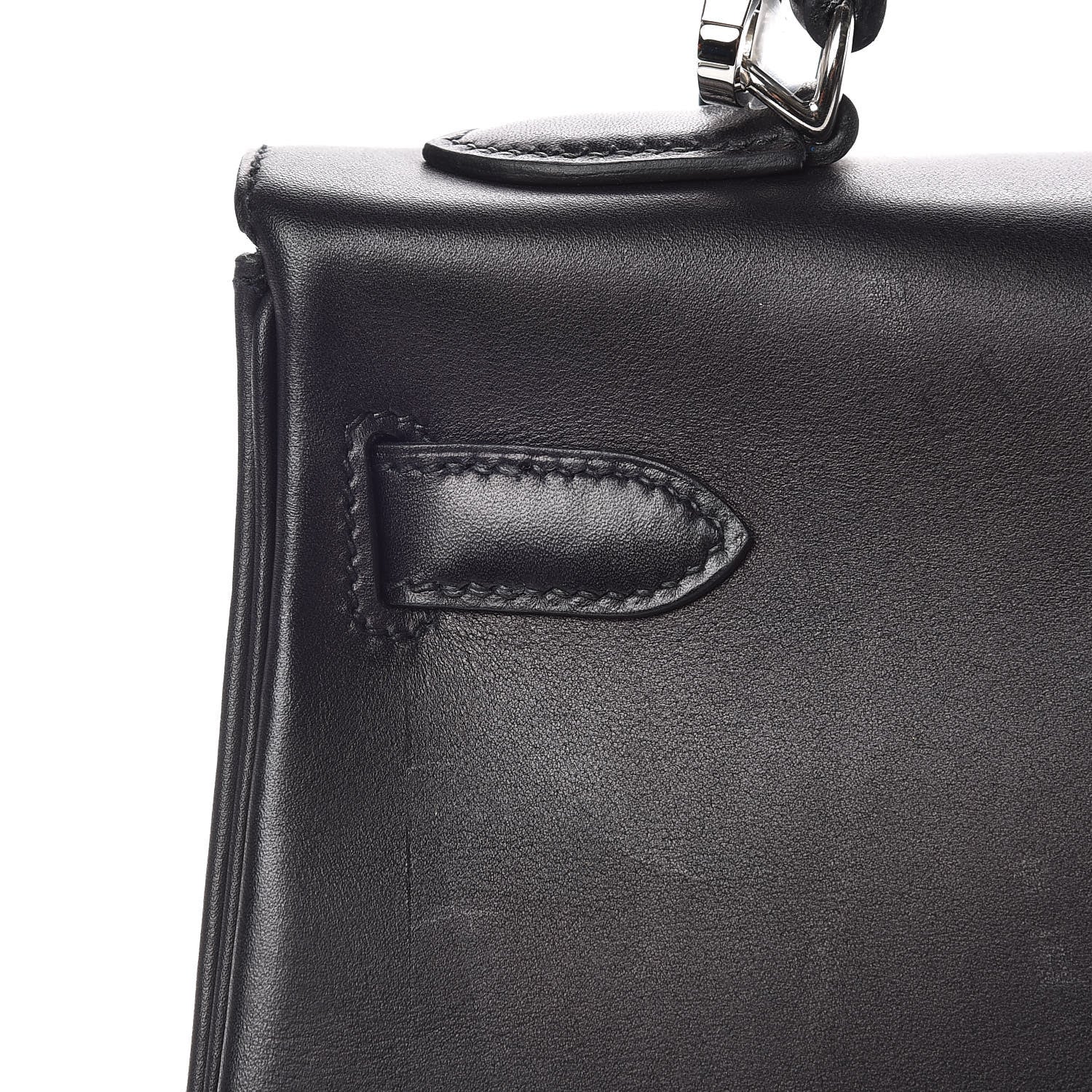 Hermes Evercalf Kelly Retourne 32 Black 16 of 42