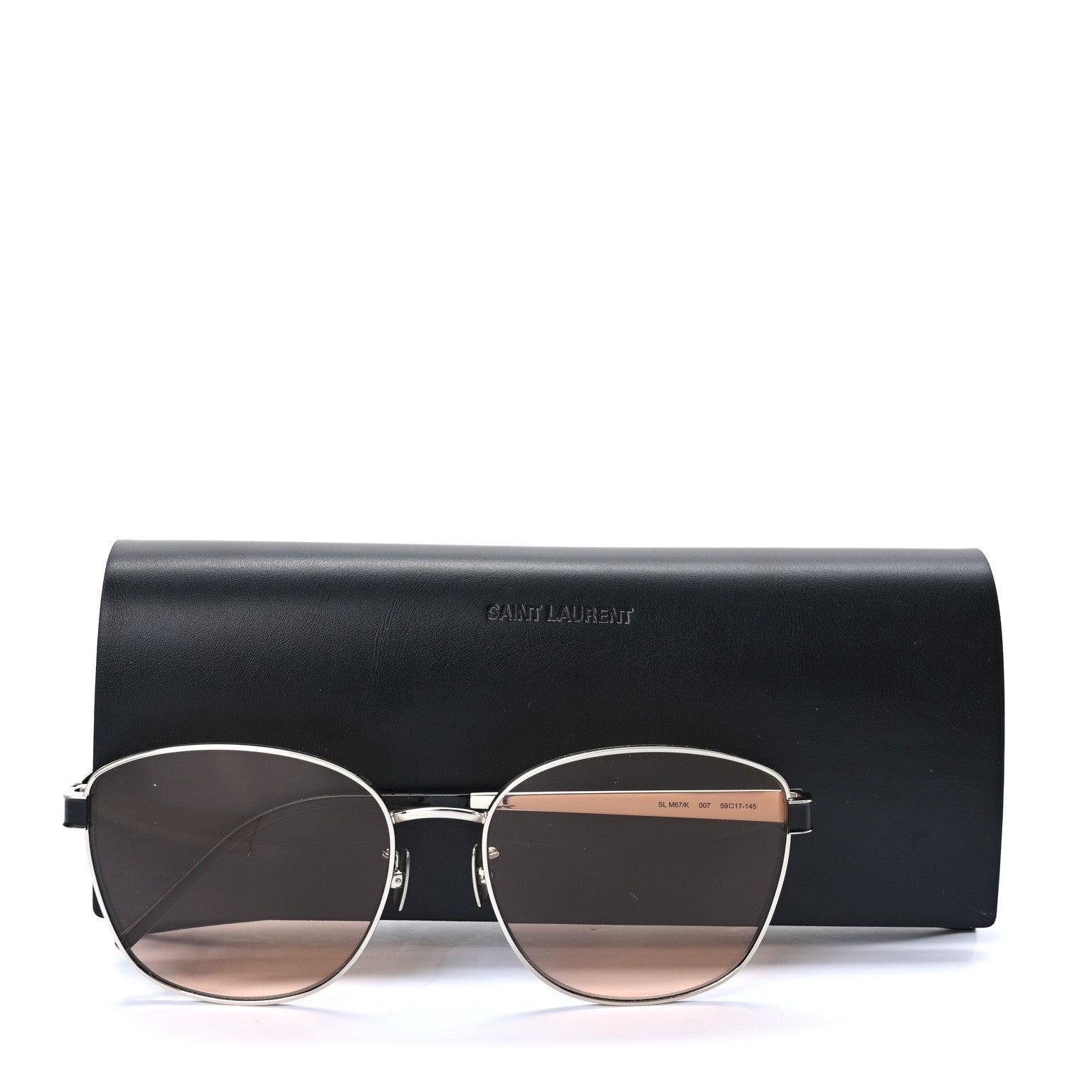 Saint Laurent Metal SL MK67 M Sunglasses Silver 8 of 8
