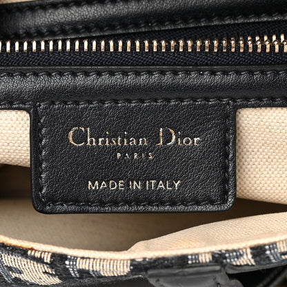 Christian Dior Oblique Saddle Bag Blue 6 of 11