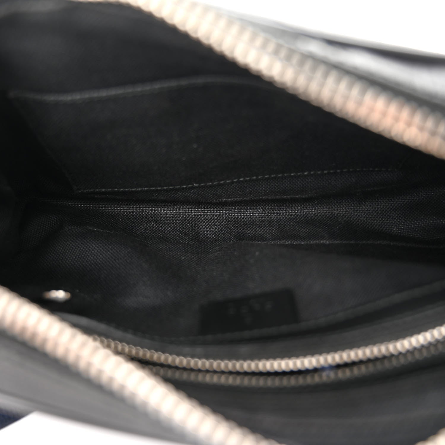 Gucci Soft GG Supreme Monogram Web Belt Bag Black Grey 5 of 10